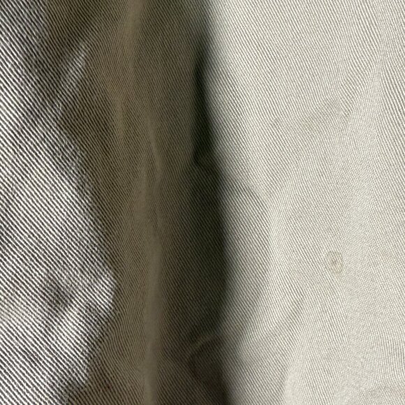 Woolrich Long Sleeve Canvas Work Shirt Button Down Front Two Pocket Tan/Brown XL - Picture 10 of 10